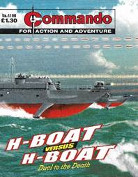 A magazine cover with a couple of ships

Description automatically generated