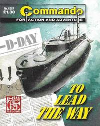 A magazine cover with a submarine

Description automatically generated