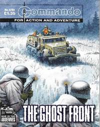A magazine cover with soldiers and a military vehicle

Description automatically generated