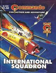 A magazine cover with a plane on fire

Description automatically generated