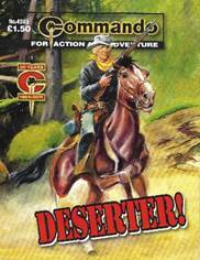 A magazine cover with a cowboy riding a horse

Description automatically generated