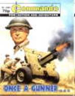 A magazine cover with a person in a helmet pointing at a cannon

Description automatically generated